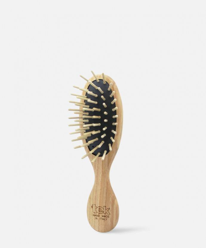 Mini Brosse en Frêne naturel TEK