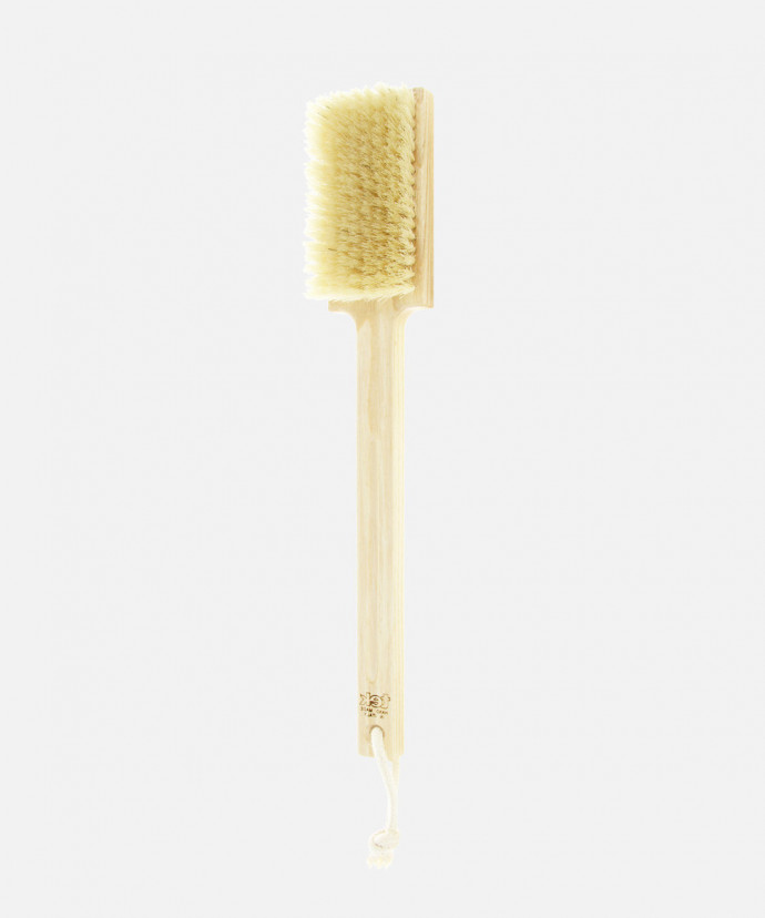Brosse de Bain à Manche en Frêne et Nylon Antibactérien TEK