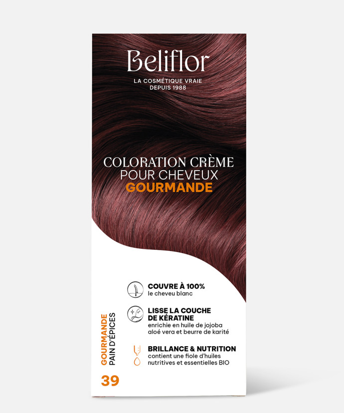 Coloration Crème Gourmande n°39 Pain d'Épices